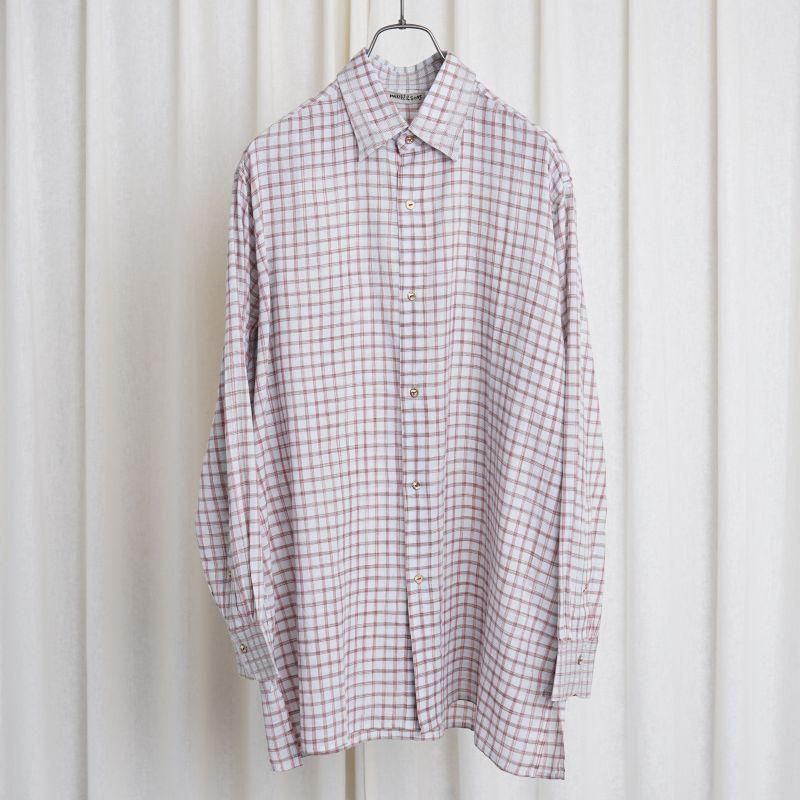 【25S/S】 【MAATEE&SONS マーティーアンドサンズ】 GUPTA / BLUEBRWNOVERCHECK