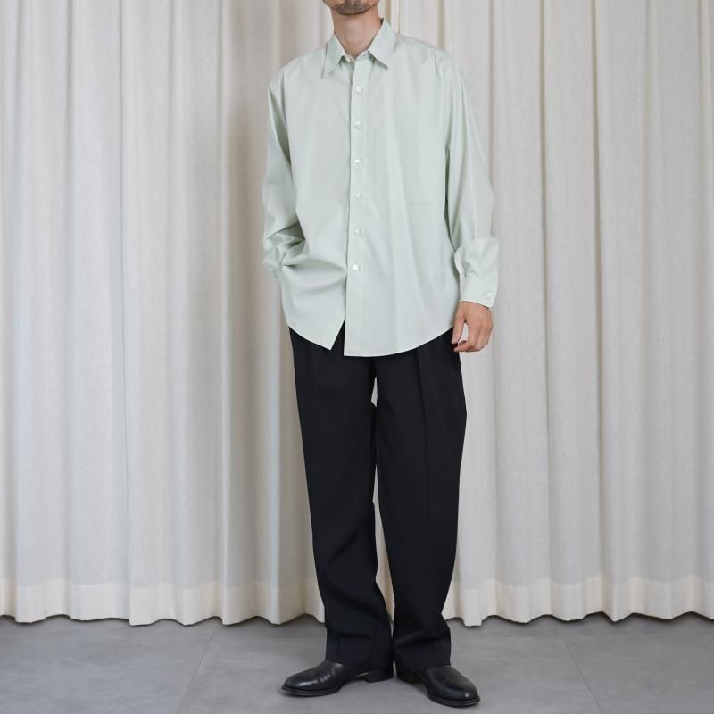 オーラリー　25aw WASHED FINX TWILL SHIRT サイズ3 AURALEE オーラリー 25AW WASHED FINX TWILL BIG SHIRT