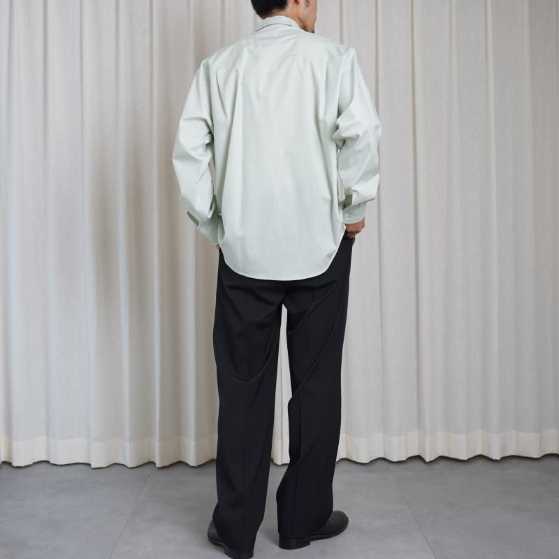 オーラリー　25aw WASHED FINX TWILL SHIRT サイズ3 AURALEE オーラリー 25SS WASHED FINX TWILL BIG SHIRT シャツ 5