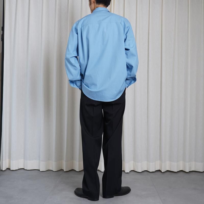 AURALEE オーラリー　WASHED FINX TWILL SHIRTS AURALEE[オーラリー] Washed Finx Twill Big Shirt