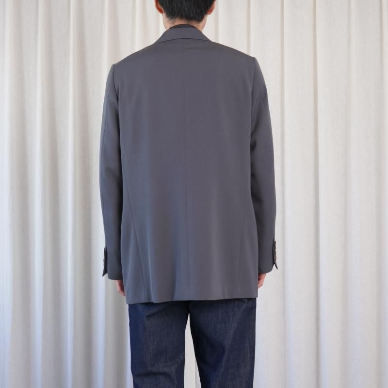 25A/WۡAURALEE ꡼ LIGHT WOOL MAX GABARDINE JACKET / DARK GRAY