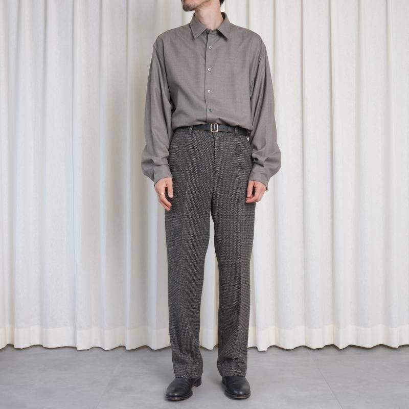 AURALEE 25aw ウールシルクツイードスラックス AURALEE 25aw ウールシルクツイードスラックス AURALEE 25aw