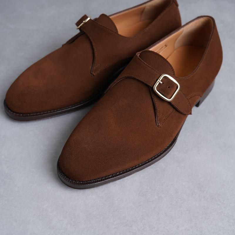 F.LLI Giacometti եƥåꥸ㥳åƥ  FG498-SINGLE MONK STRAP / SNUFF