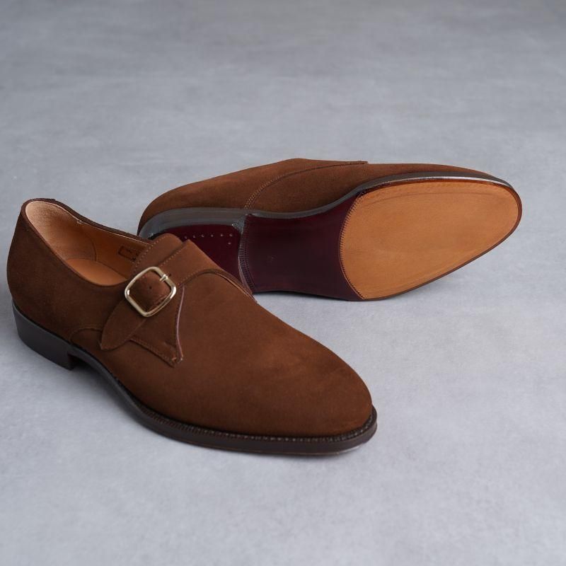 F.LLI Giacometti եƥåꥸ㥳åƥ  FG498-SINGLE MONK STRAP / SNUFF