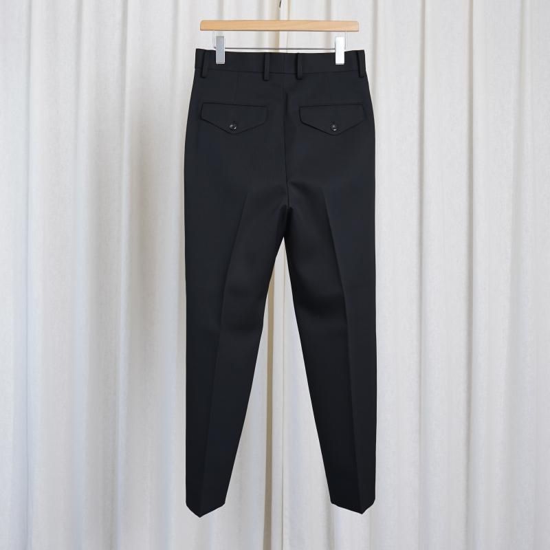 25A/WۡTHE RERACS 饯 THE SLACKS STRAIGHT / BLACK
