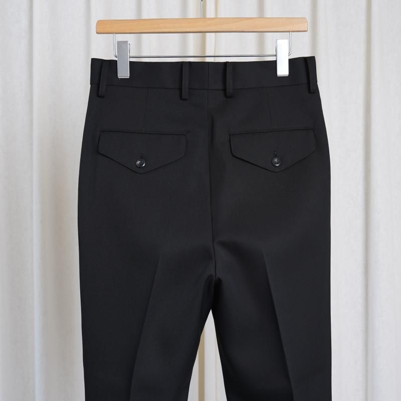 25A/WۡTHE RERACS 饯 THE SLACKS STRAIGHT / BLACK
