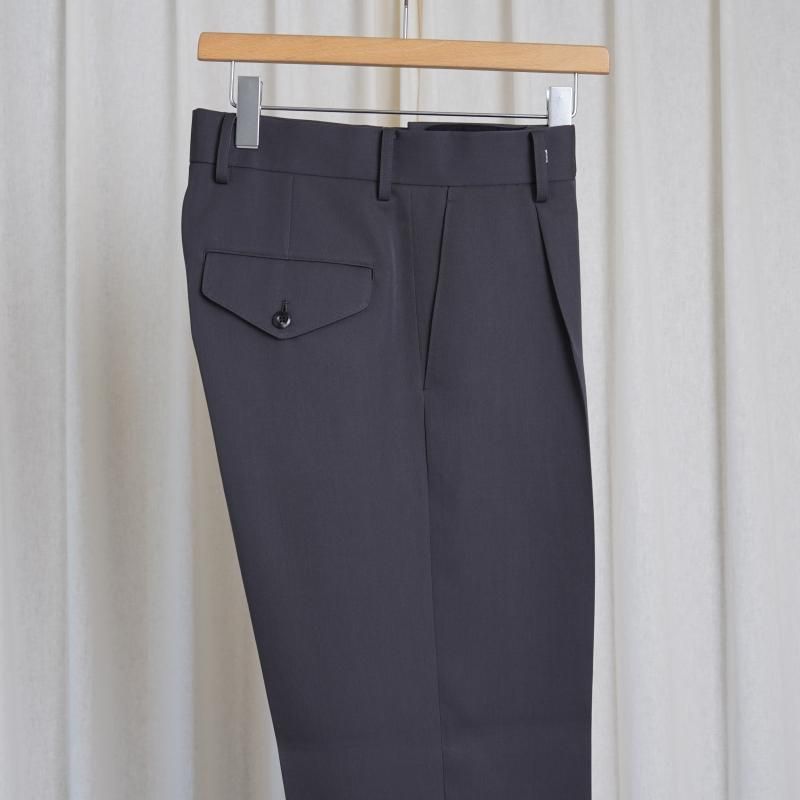 25A/WۡTHE RERACS 饯 THE SLACKS STRAIGHT / GUNMETAL GRAY
