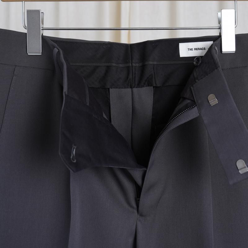 25A/WۡTHE RERACS 饯 THE SLACKS STRAIGHT / GUNMETAL GRAY
