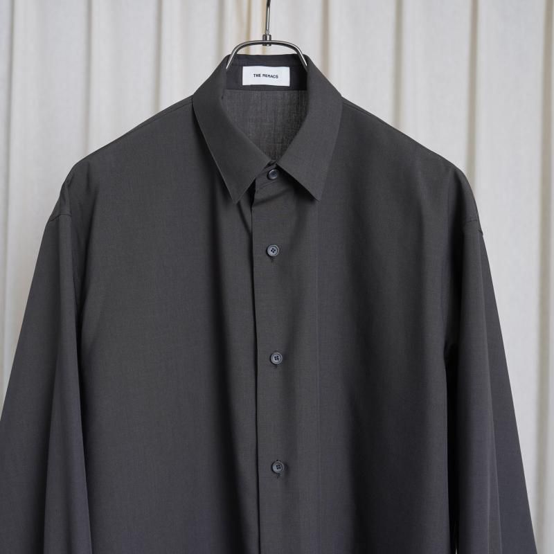 25A/WۡTHE RERACS 饯 THE PARFECT SHIRTS / GUNMETAL GRAY

