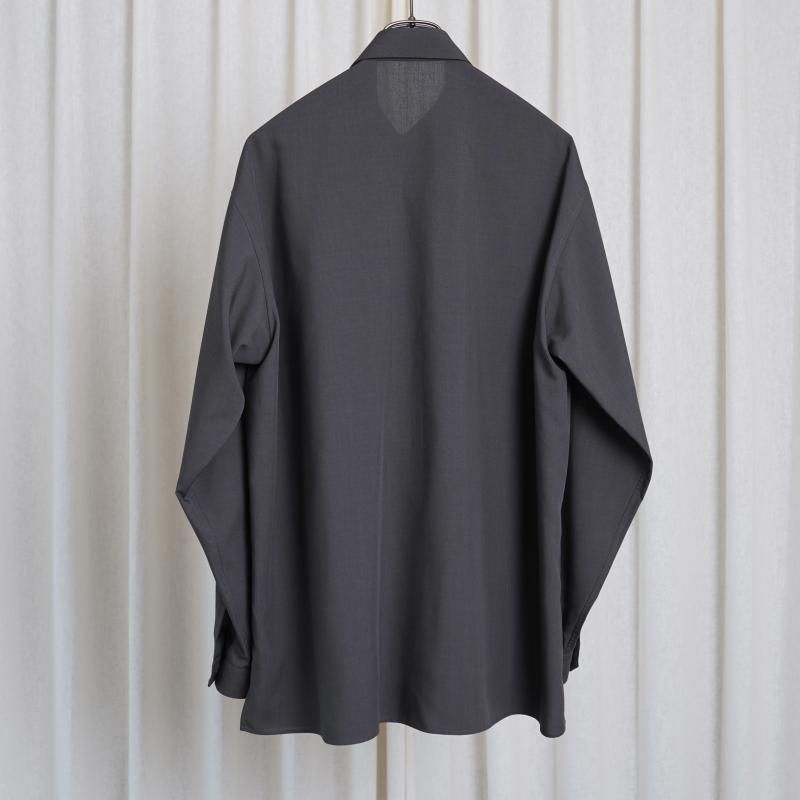 25A/WۡTHE RERACS 饯 THE PARFECT SHIRTS / GUNMETAL GRAY

