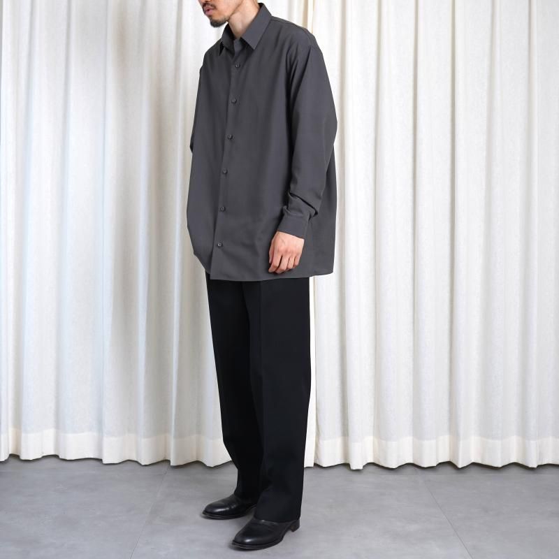 25A/WۡTHE RERACS 饯 THE PARFECT SHIRTS / GUNMETAL GRAY