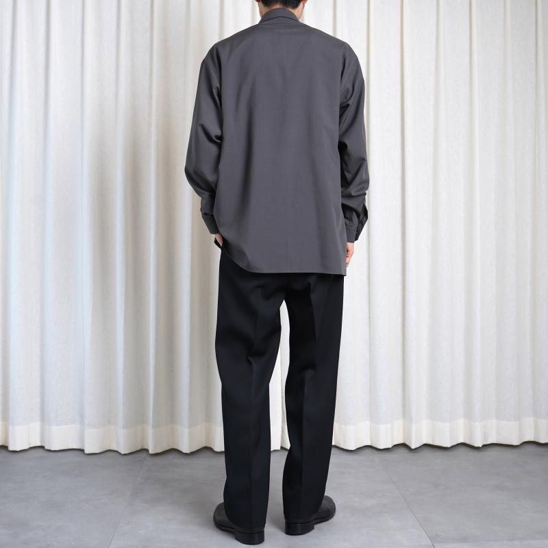 25A/WۡTHE RERACS 饯 THE PARFECT SHIRTS / GUNMETAL GRAY