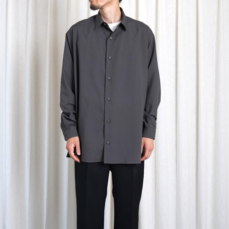 25A/WۡTHE RERACS 饯 THE PARFECT SHIRTS / GUNMETAL GRAY