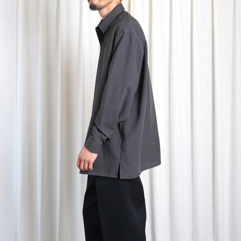 25A/WۡTHE RERACS 饯 THE PARFECT SHIRTS / GUNMETAL GRAY