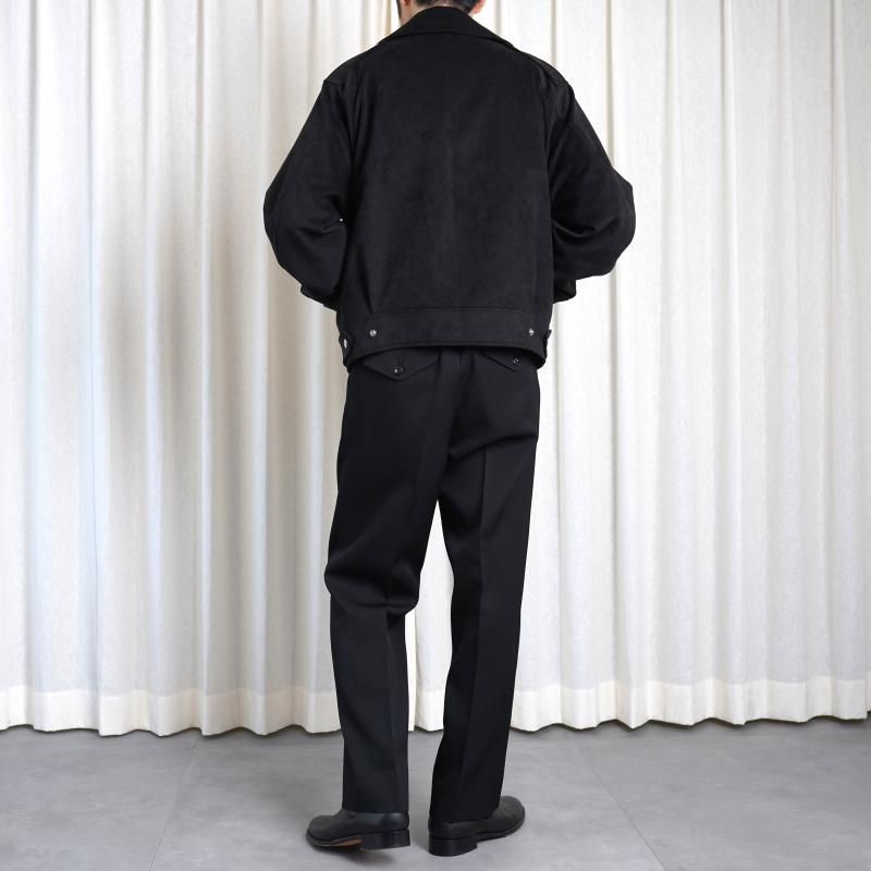The reracs ジャケット 25aw 25A/W】【THE RERACS ザ・リラクス】 THE RIDERS JACKET / BLACK