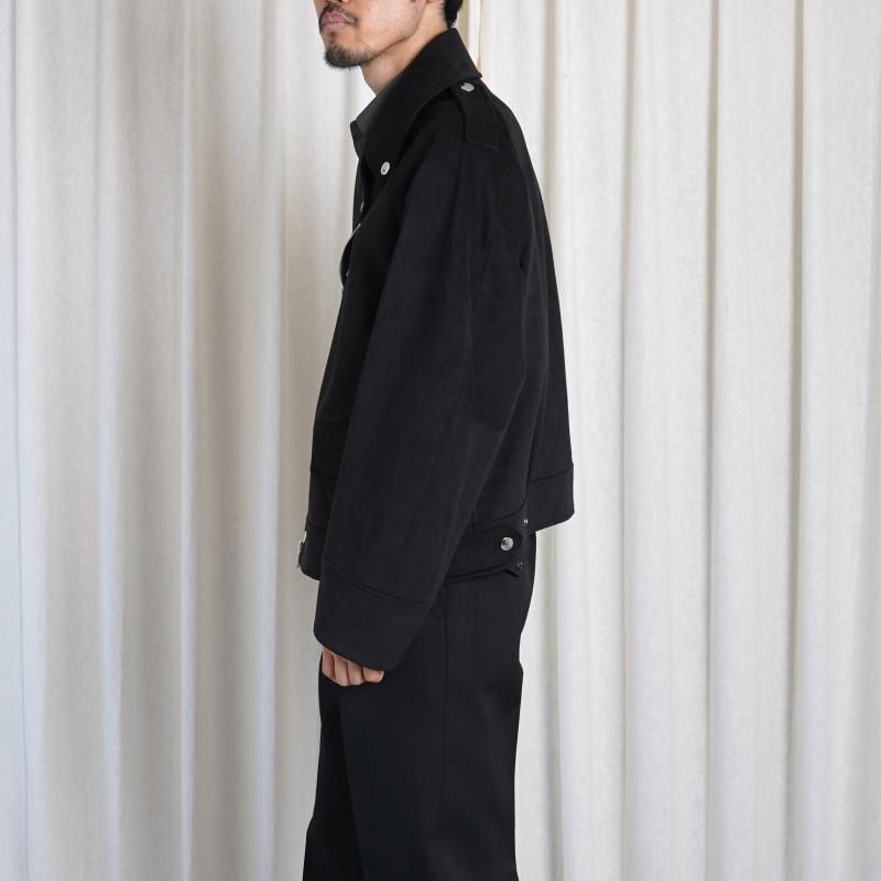 25A/W】【THE RERACS ザ・リラクス】 THE RIDERS JACKET / BLACK