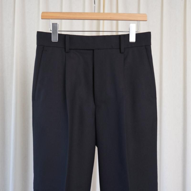 25A/WۡTHE RERACS 饯 THE SLACKS STRAIGHT / BLACK
