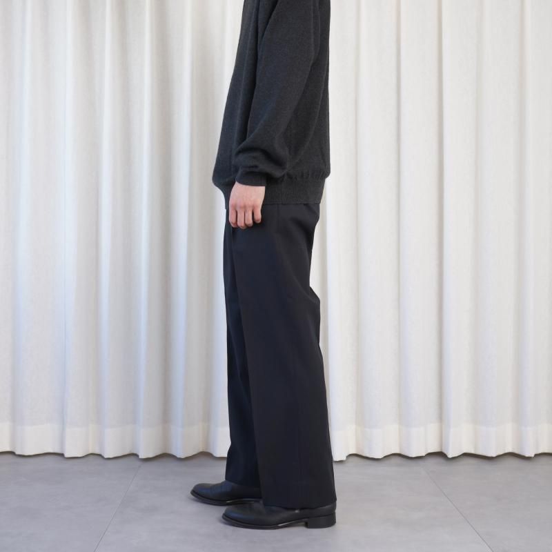 25A/WۡTHE RERACS 饯 THE SLACKS STRAIGHT / BLACK
