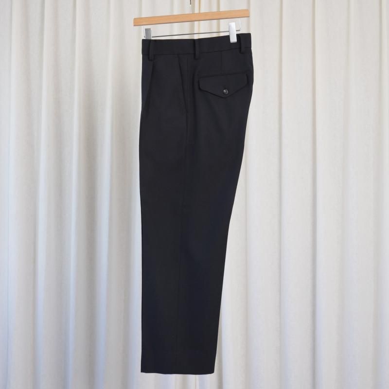 25A/WۡTHE RERACS 饯 THE SLACKS STRAIGHT / BLACK
