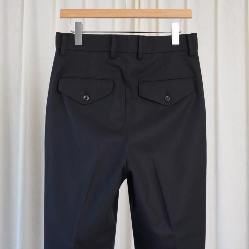 25A/WۡTHE RERACS 饯 THE SLACKS STRAIGHT / BLACK
