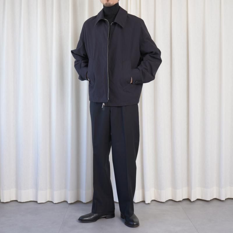 【美品】THE RERACS ストレートスラックス 46 THE RERACS(ザ・リラクス)｜ストレートスラックス/ブラック の