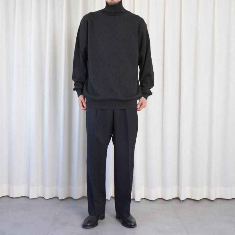 25A/WۡTHE RERACS 饯 THE SLACKS STRAIGHT / BLACK

