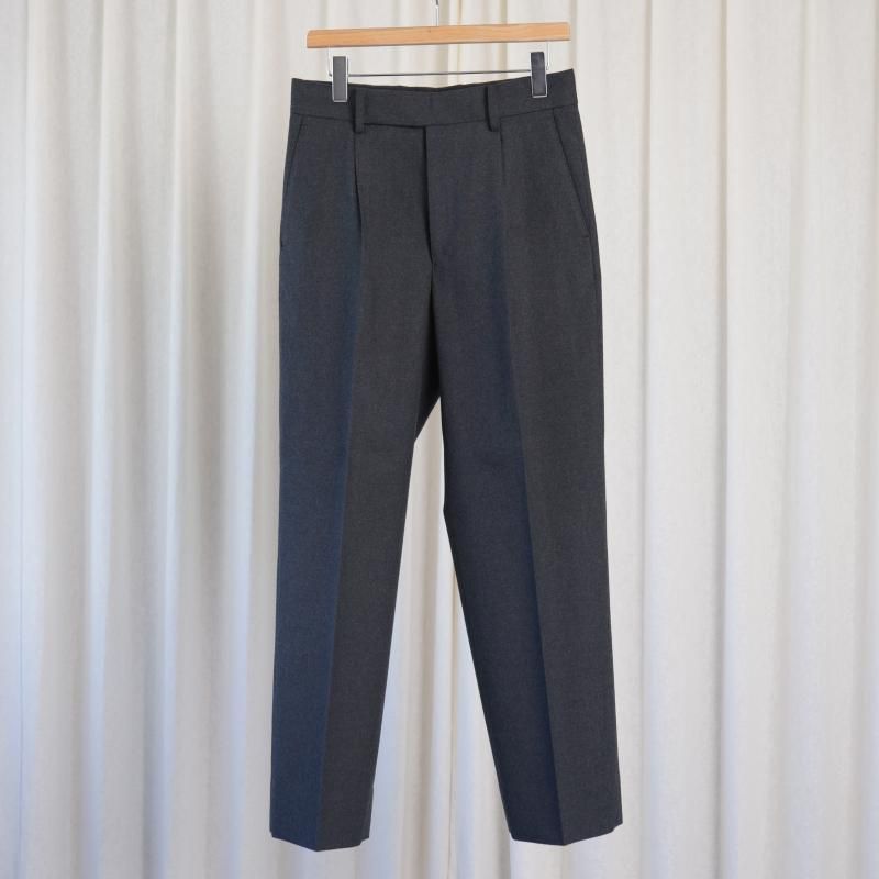 25A/WۡTHE RERACS 饯 THE SLACKS STRAIGHT / CHARCOAL GRAY
