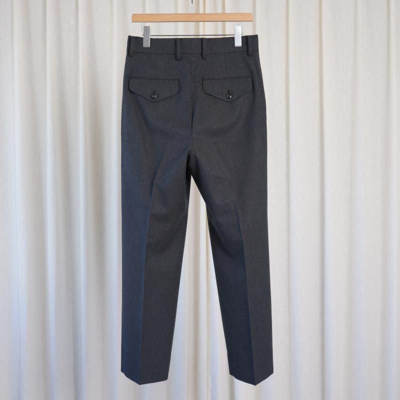 25A/WۡTHE RERACS 饯 THE SLACKS STRAIGHT / CHARCOAL GRAY
