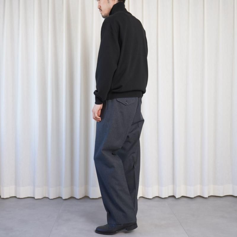 25A/WۡTHE RERACS 饯 THE SLACKS STRAIGHT / CHARCOAL GRAY
