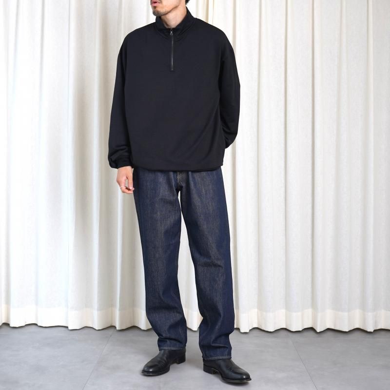 auralee 25aw ハーフジップ 25AW AURALEE LIGHT WOOL SWEAT HALF ZIP P/O / A25AP01WU*CL#GH