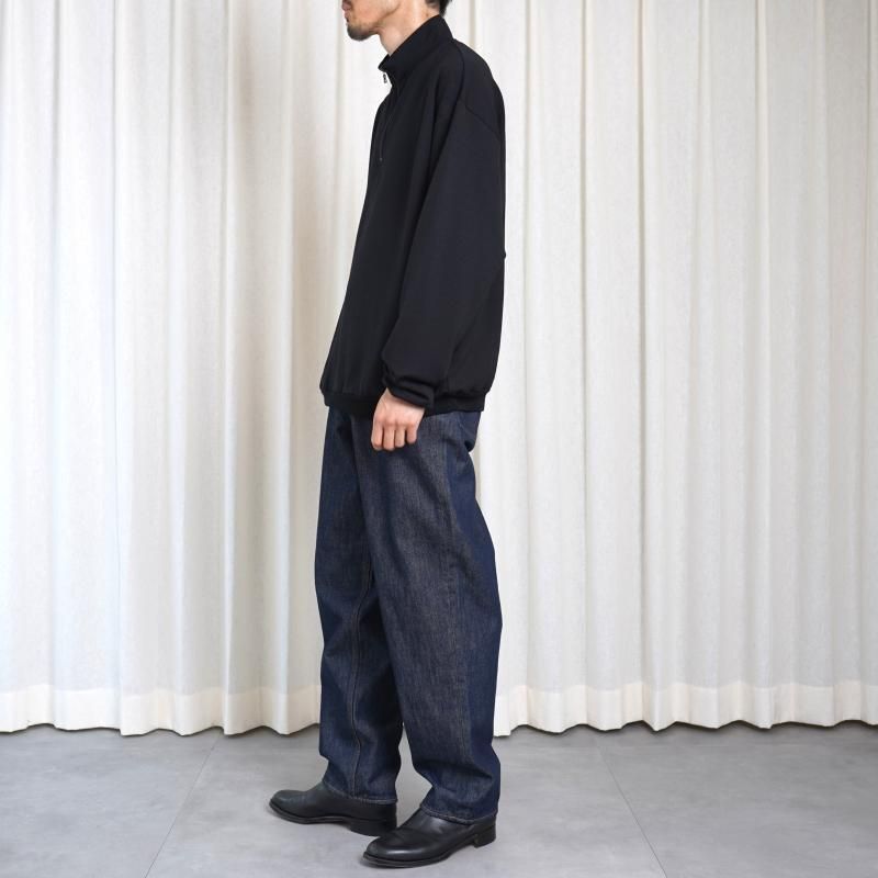 25A/W】【AURALEE オーラリー】 LIGHT WOOL SWEAT HALF ZIP P/O