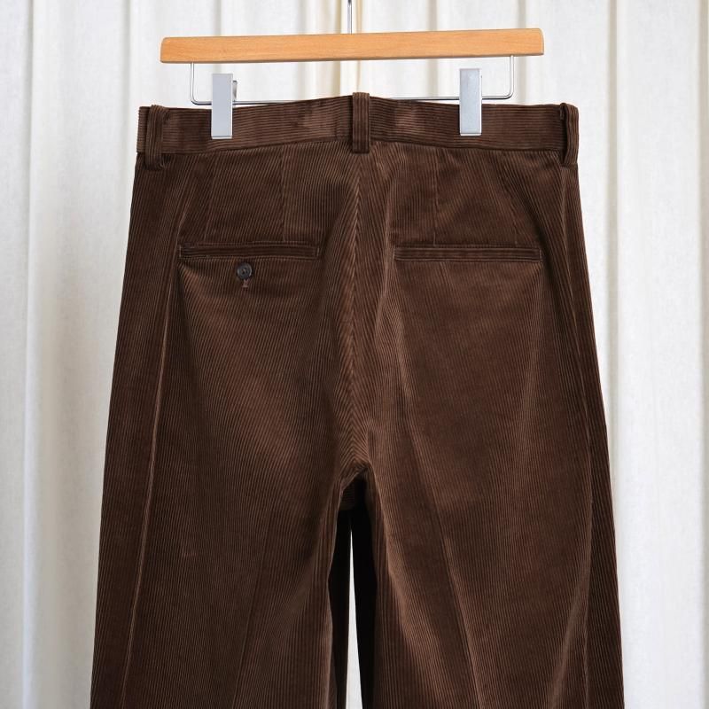 パンツ BISOWN 25aw CORDUROY 2TUCK WIDE TROUSERS BISOWN / CORDUROY