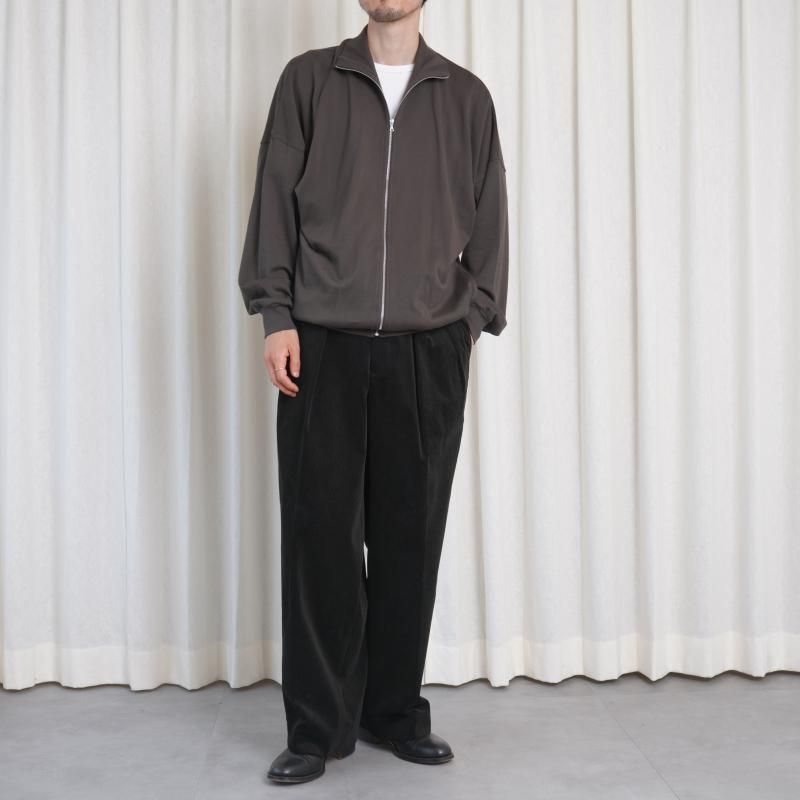 25A/W】【AURALEE オーラリー】 SUPER HIGH GAUGE SWEAT ZIP BLOUSON