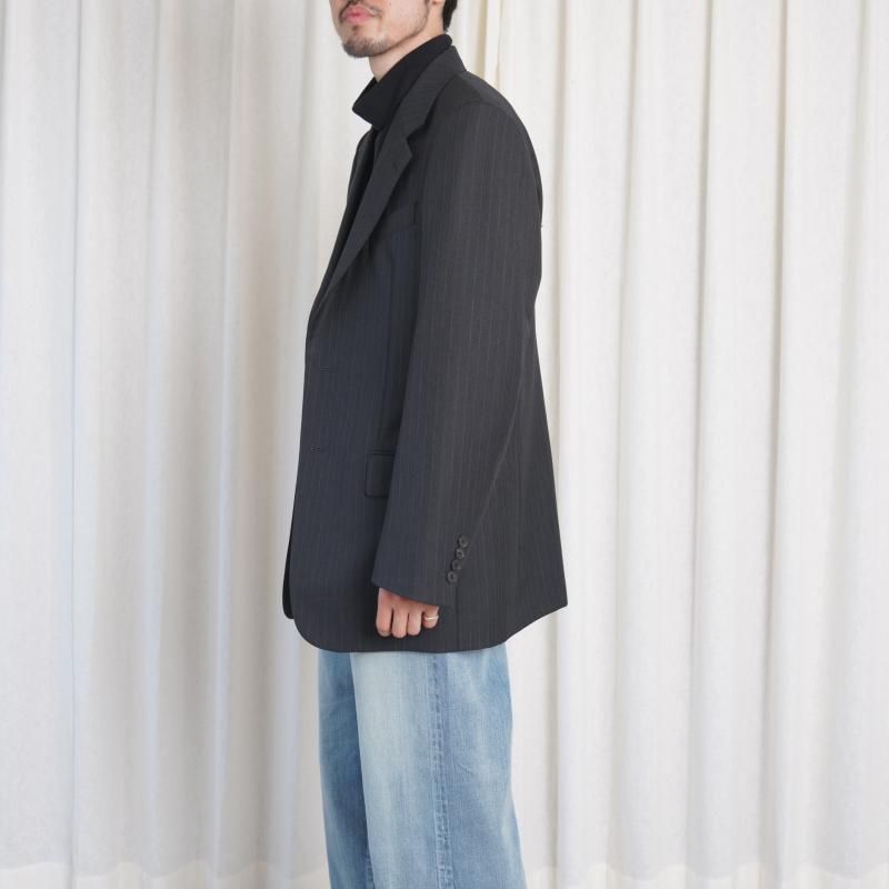 【AURALEE】 BLUEFACED WOOL セットアップ　チャコールグレー 10/30(木)在庫追加】【2025 A/W】【AURALEE オーラリー】BLUEFACED