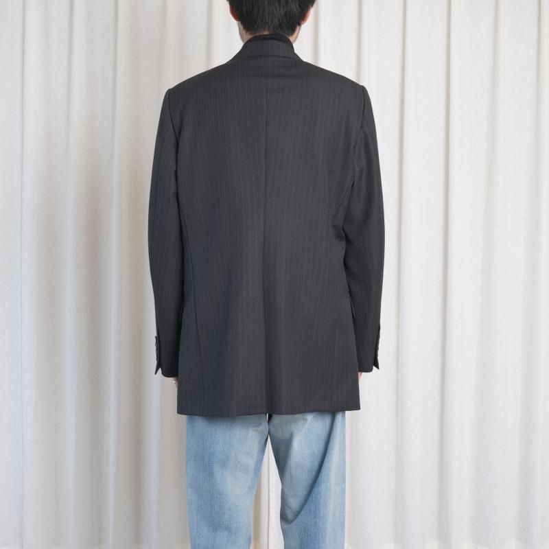 25A/W】【AURALEE オーラリー】 BLUEFACED WOOL JACKET / CHARCOAL