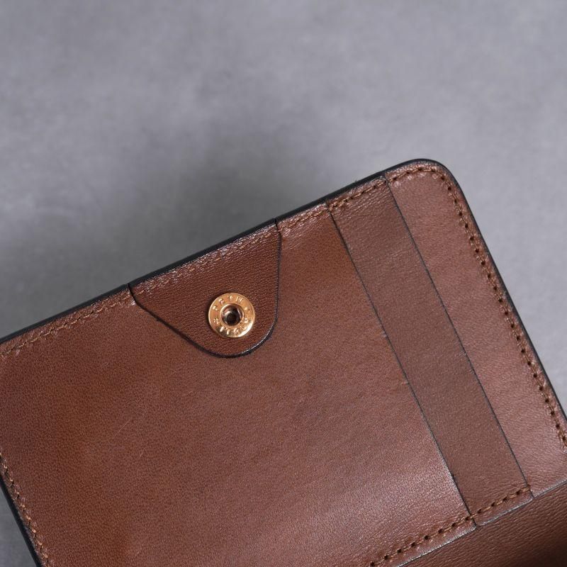 25A/W RESTOCKۡforme ե Post wallet ILCEA  / Black  Brown