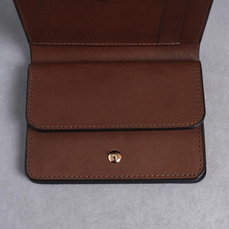 25A/W RESTOCKۡforme ե Post wallet ILCEA  / Black  Brown