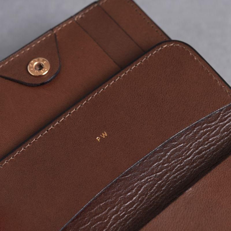 25A/W RESTOCKۡforme ե Post wallet ILCEA  / Black  Brown