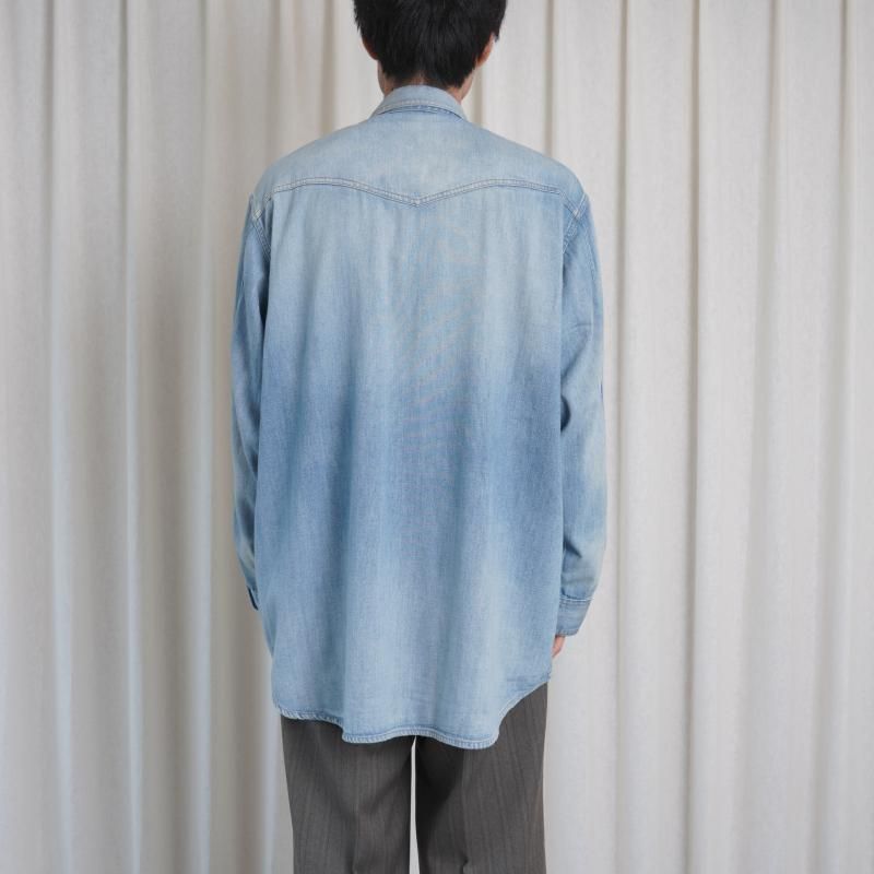25A/W】 【MAATEE＆SONS マーティーアンドサンズ】 DENIM SHIRTS