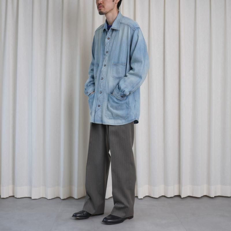 ジャケット・アウター maatee&sons denim shits coverall MAATEE&SONS