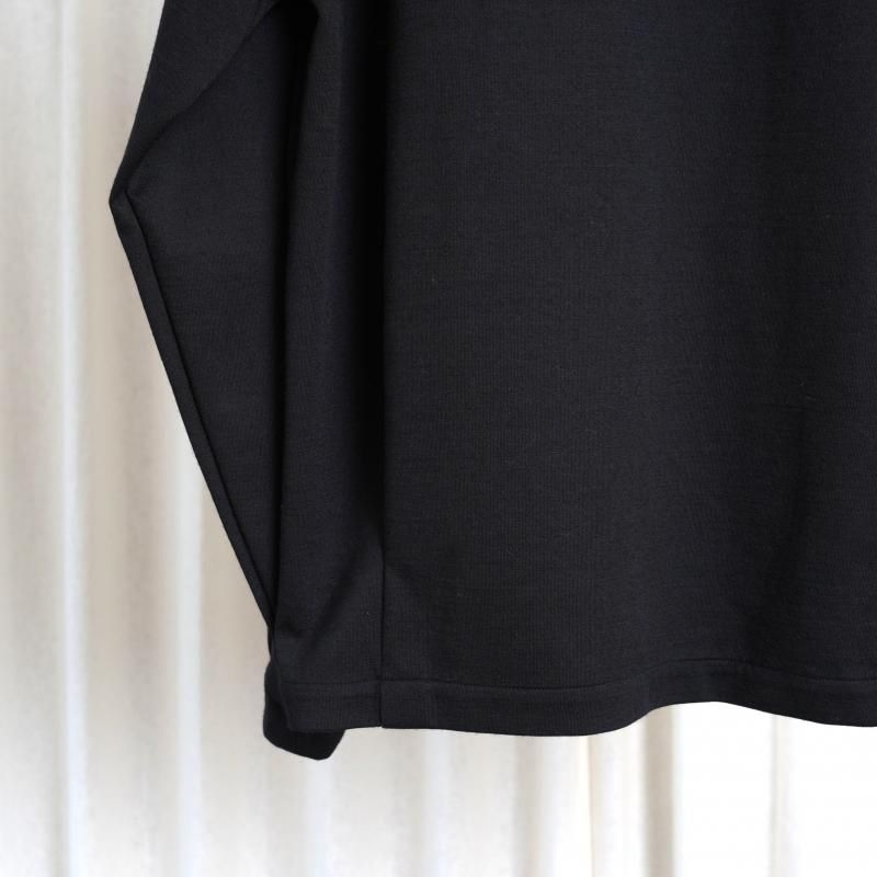 ブラック ららら様 25A/W】【THE RERACS ザ・リラクス】 ITALIAN COLLAR RAGLAN