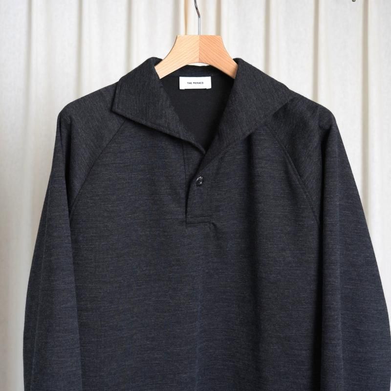 25A/W】【THE RERACS ザ・リラクス】 ITALIAN COLLAR RAGLAN