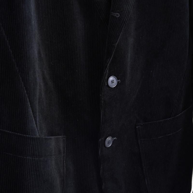   25AW HEUGN 桼 Henri Corduroy / BLACK