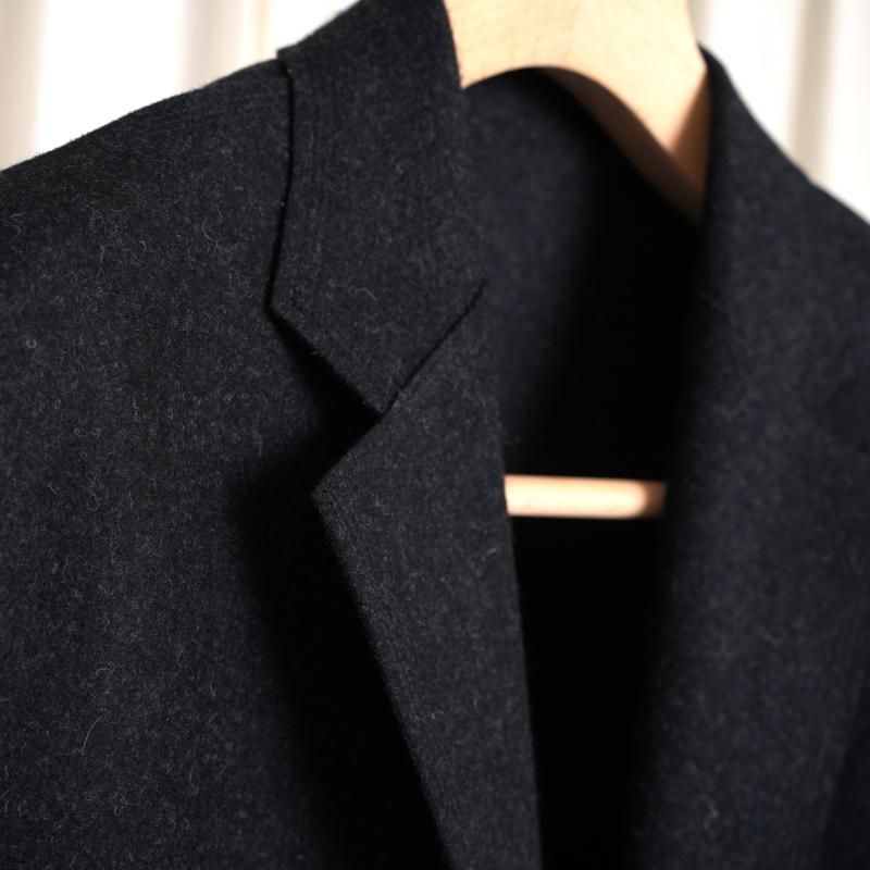 25A/WۡCale  WOOL FELT 2B JACKET / GRAY