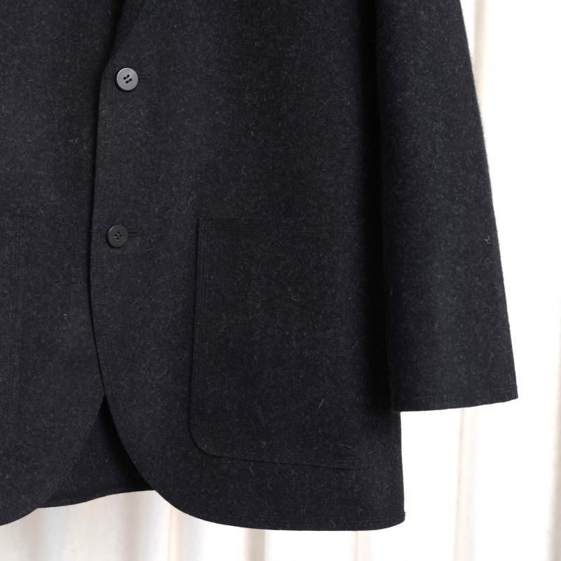 25A/WۡCale  WOOL FELT 2B JACKET / GRAY