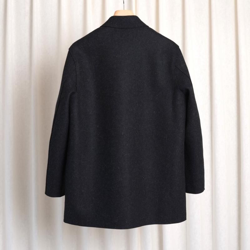 25A/WۡCale  WOOL FELT 2B JACKET / GRAY