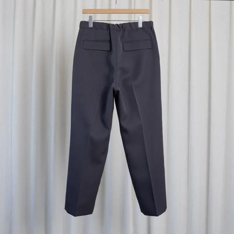 25A/WۡTHE RERACS 饯 THE EASY SLACKS WIDE / GUNMETAL GRAY

