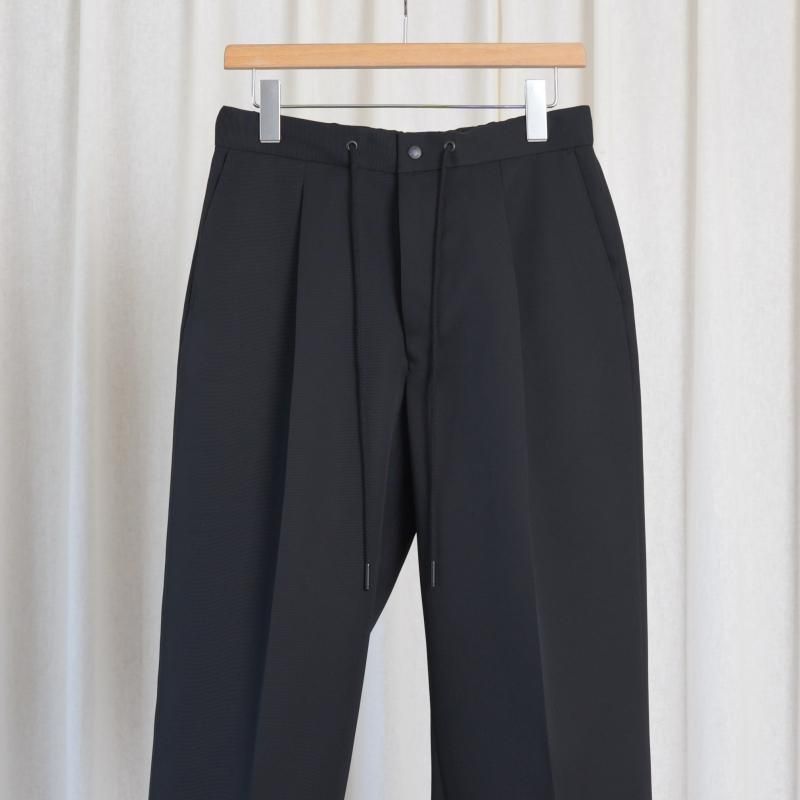 25A/WۡTHE RERACS 饯 THE EASY SLACKS WIDE / BLACK
