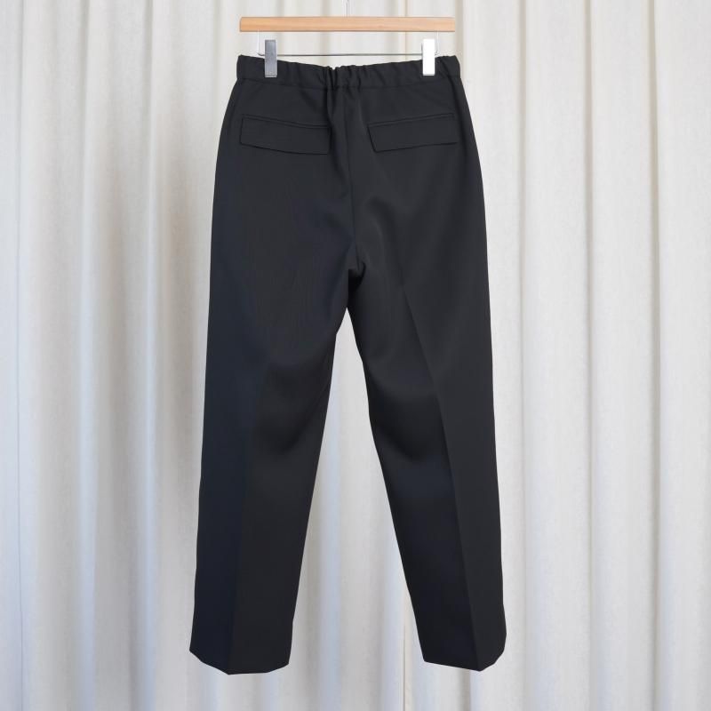 25A/WۡTHE RERACS 饯 THE EASY SLACKS WIDE / BLACK
