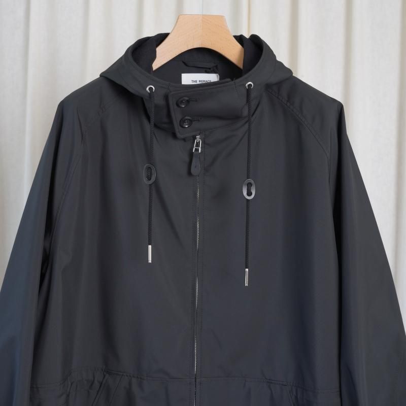 25A/WۡTHE RERACS 饯 RERACS MOUNTAIN SHELL PARKA / BLACK
